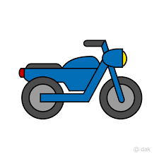 Who is the illustrator of the motorcycle emblem? Simple Motorcycle Clipart Free Png Image Illustoon