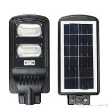 2020 New Solar Street Light 20w 40w 60w Ip65 Integrated Pir Motion Sensor All In One Solar Street Light With Pole Remote Control From Cxwonled 31 07 Dhgate Com