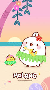 A subreddit for molang, his best friend piu piu, and their adventures! Luau Mobile Wallpaper Molang