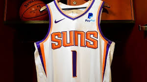 Devin booker phoenix suns #1 purple youth road swingman jersey. Phoenix Suns And Paypal Announce Multi Year Global Partnership Business Wire
