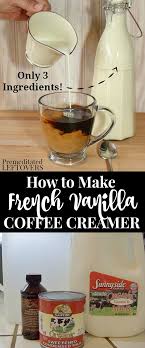 A Quick And Easy French Vanilla Coffee Creamer Recipe That You Can Make At Home This Is A Vanilla Coffee Creamer Coffee Creamer Recipe French Vanilla Creamer