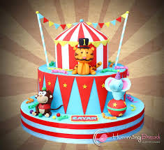 Happy Birthday Cake Images For Little Boy Circus Cake For Zayan Carnival Birthday Cakes Circus Cake Circus Cakes