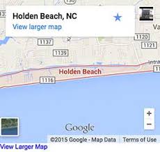 Holden Beach Map Holden Beach Vacation Nc Beaches