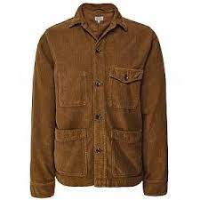 Hartford Corduroy Jim Jacket Colour Brown Jackets Mens Jackets Leather Jacket