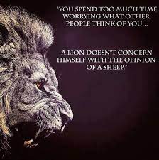 According to the creator, the lion is considered the king of the jungle and the sheep is considered as a normal creature, that follows it, mates. Pin By Greg Gaines On Life Sheep Quote Lion Quotes Like A Lion