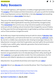 Urbandictionary User Nailed It Back In 2010 Boomersaretumors