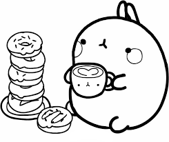 Kawaii essen malvorlage steven malvorlagen ausmalbilder food. Ausmalbilder Donut Drucke Kostenlos Im A4 Format
