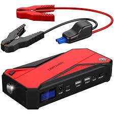 Black And Decker Smart Battery Charger 10 Amp Dbpower 600a Peak 18000mah Portable Car Jump Starter Up To 6 5l Gas 5 2l Diesel Engine Battery Booster Phone Power Bank With Smart Charging Port With Images Car Battery