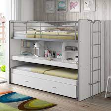Hochbett mit schreibtisch verkaufe ein hochbett mit schreibtisch. Isabelle Max Hochbett Mit Ablagen Schreibtisch Und Ausziehbett 90 X 200 Cm Bewertungen Wayfair De