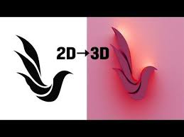 Photoshop Tutorial How To Convert A 2d Image To 3d Logo Complete Guide Youtube 3d Logo Design Logo Gallery Logo Design Free