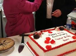Both tiers are buttery, soft, and moist. 40th Wedding Anniversary Cake Cakecentral Com