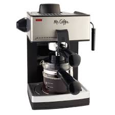 With one simple touch of a button, the mr. 4 Cup Steam Espresso Machine In Black By Mr Coffee Top Coffee Makers