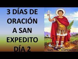 Aceptado por todos los servidores leales, por el brillante don que nuestro señor, te concedió sin reproches con la condición que, a nuestras necesidades acudieras veloz como un rayo y. 3 Dias A San Expedito Para Una Extrema Y Urgente Necesidad Dia 2 Oracion Y Paz Youtube Oraciones Oracion Milagrosa Oraciones Cristianas