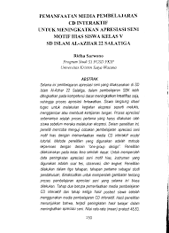 Dilihat dari bahasanya, kata multimedia berasal dari bahasa latin, yakti tampilan dari multimedia juga suatu gabungan dari berbagai media seper audio dan juga visual yang tidak hanya itu, pada aktivitas pembelajaran dikelas, multimedia juga bisa berfungsi sebagai. Pemanfaatan Media Pembelajaran Cd Interaktif Untuk