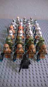 Lego Star Wars Clone Trooper Battle Pack Specialist Army Lot Of 28 New Lego Star Wars Star Wars Clone Wars Star Wars