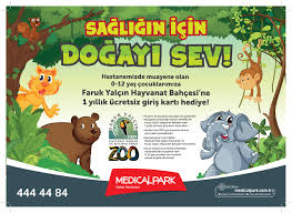 sagligin icin dogayi sev medical park gebze hastanesi sagligin icin dogayi sev sosyal sorumluluk projesi ile tum coc hayvanat bahceleri hayvan hediyeler