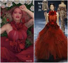 Rita Ora For The Video Of Her New Song With Liam Payne For You From The Fifty Shades Freed Soundtrack Fifty Shades Freed The Fin Song Dress Rita Ora Marchesa
