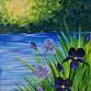 Monet-style Irises