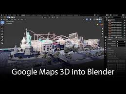 268 Google Maps 3d Data Into Blender Youtube In 2020 Blender Tutorial Blender Models Blender