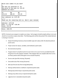 solved write a java program called seatreservation which