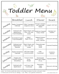 Toddler Menu Toddler Menu Toddler Snacks Healthy Toddler