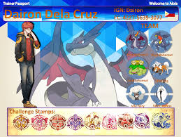 The description for the first attack of this pokémon goes here. Custom Pokemon Trainer Cards And Passport Custom Banners By Dairondelacruz Fiverr