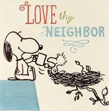 Snoopy And Woodstock Love Thy Neighbor Snoopy Quotes Snoopy Love Snoopy Pictures