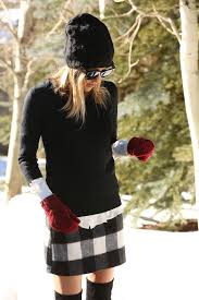 Black And White Checkered Mini Skirt Outfit Black White Damsel In Dior Fashion Wool Mini Skirt Clothes