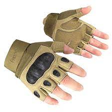In depth review top 10. Freetoo Fingerless Tactical Gloves Hard Knuckle Adjustable Breathable Comfortable Fitness Driving Climbing Tan M Fixie Cycles