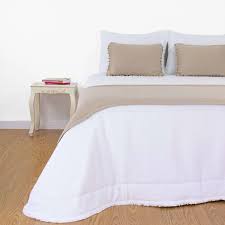 Edredão com Franja Branco