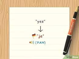 Yes is a word used across all languages. 3 Ways To Say Yes In German Wikihow