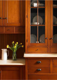 Mission Kitchen Love The Cabinets But Know I Can T Have Them So I Ll Take The White Kitchen Craft Cabinets Craftsman Kitchen Cherry Wood Kitchen Cabinets