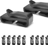 Amazon.com: CooBigo 1"" Plastic Webbing Ending Clip, 20 Pack ...