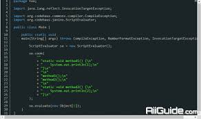 Best online java programming ides & compilers. Janino 3 1 4 Super Small And Super Fast Java Compiler