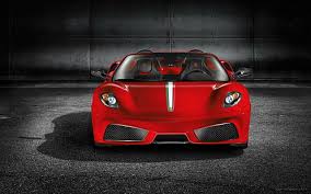 Hd Wallpaper Ferrari Scuderia Spider 16m 11 Yellow And Black Convertible Wallpaper Flare