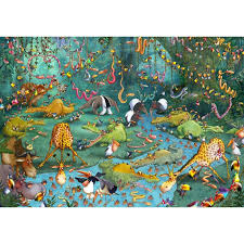 4.4 out of 5 stars. Puzzle Francois Ruyer Jungle Grafika 01424 1000 Pieces Jigsaw Puzzles Wild Animals Jigsaw Puzzle