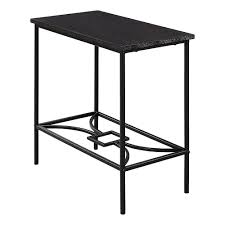 Our butler tray tables combine the finest quality with unique style. Monarch Specialties Accent Table 22 Inch H Cappuccino Black Metal The Home Depot Canada