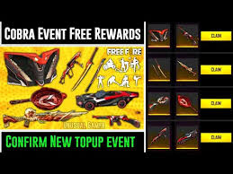 This was an incredibly successful event for cobra and our clients. Free Fire Cobra Event 2021 Upcoming New Event Reward