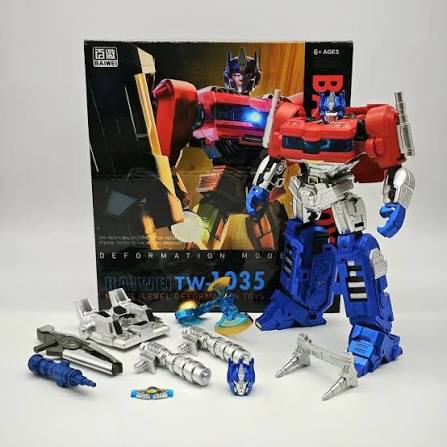 Mua bán (2ND+HEAD CUSTOM) TRANSFORMER BAIWEI TW-1035 OPTIMUS PRIME