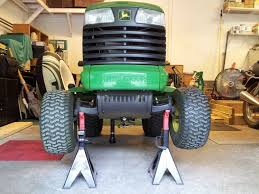 All it does is backfires. How To Change The Traction Belt On A John Deere Lt155 8 Steps Instructables