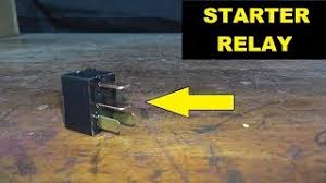 What symptoms would a bad starter relay cause on a 2009 toyota corolla (manual 5 spreed)? How To Test And Replace A Starter Relay Youtube