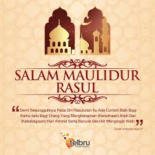 Antaranya menerusi alunan selawat ke atas baginda. Maulidur Rasul 2020 Poster Bahan Sambutan Maulidur Rasul