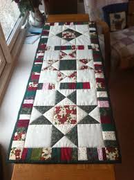Ohio Star Christmas Table Runner Quilted Table Runners Christmas Quilted Table Runners Patterns Patchwork Table Runner