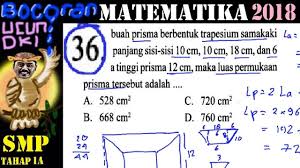 Jika tinggi prisma adalah 20 cm, tentukan luas permukaan prisma segitiga tersebut. Jika Tinggi Prisma 20 Cm Luas Permukaan Prisma Tersebut Adalah Sebutkan Mendetail