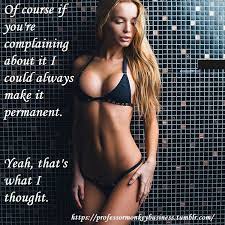 Chastity Captions Professormonkeybusiness Oh No Miss 6 Months