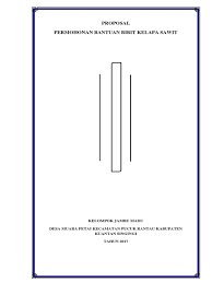 Proposal permohonan bantuan bibit tanaman atau tanaman obat keluarga (toga) upt puskesmas mayung. Proposal Bantuan Sawti