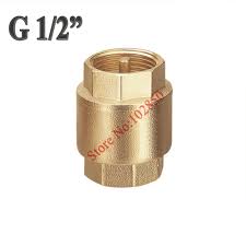 The full flow design features a flapper valve for reliable performance. 1 2 Inch Vertical Installation Brass Check Valve For Water Oil And Gas Valve Shut Off Pressure Valve Manualvalve Positioner Aliexpress