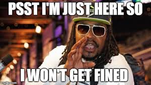 You can draw, outline, or scribble on your meme using the panel just above the meme preview image. I M Just Here So I Won T Get Fined Meme Generator Imgflip