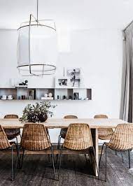 Decor Trends Woven Textures Scandinavian Dining Room Interior Design Dining Room Inspiration