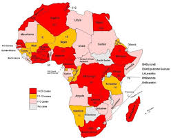 As of midnight on sunday there were 53 people in hospital with the disease, of whom 13 are in. Map Of Africa Showing The Distribution Of Total Cases Of Covid 19 In Download Scientific Diagram